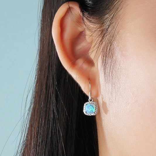 2025 Fashion Jewelry Set For Women Engagement Wedding Accessories Girl Gift Elgant Imitation Opal Necklace and Earrings Good Vibrations Adult Super Store