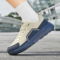 New Men's Wide  Women's Shock Absorption Sports Sneakers Comfortable Breathable Mesh Lining  Lightweight Rebound Running Shoes Good Vibrations