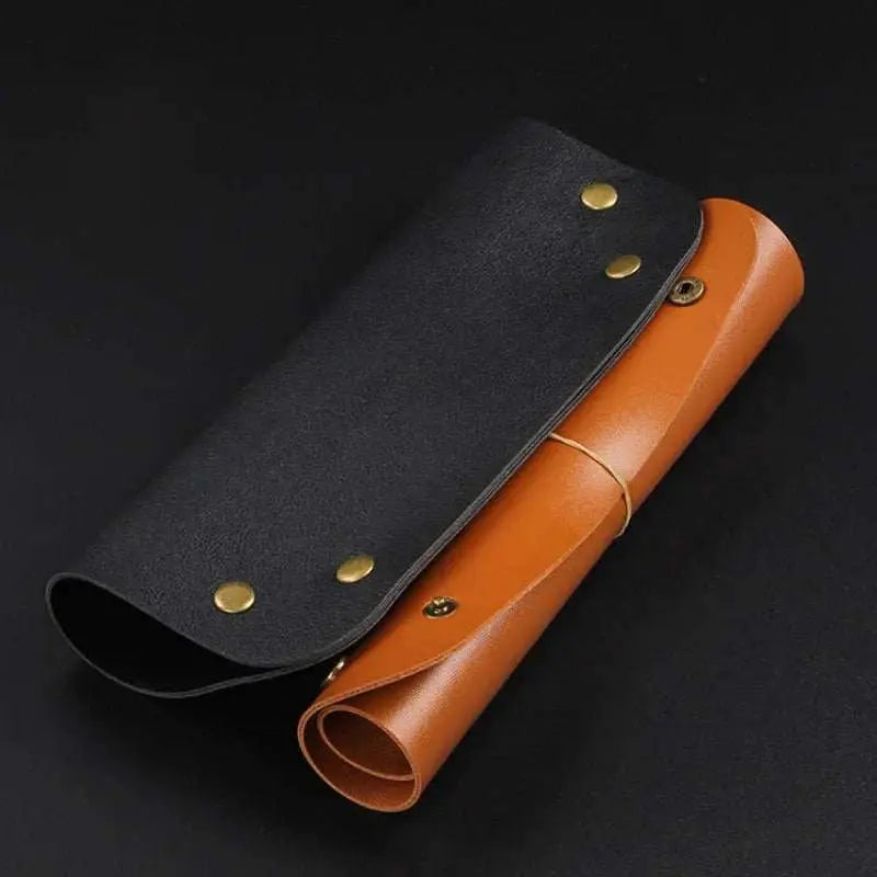 Leather Herb Tobacco Rolling Tray Foldable Cigarette Tobacco Rolling Tray Tobacco Roller Grinder Tray Herb Tobacco Storage Tray GOOD Vibrations Adult Super Store
