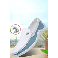 Mens Leather Shoes 2025 Casual Slip on Formal Dress Loafers Breathable Soft Flats for Male Non Slip  Office Work Shoes  sneakers Good Vibrations