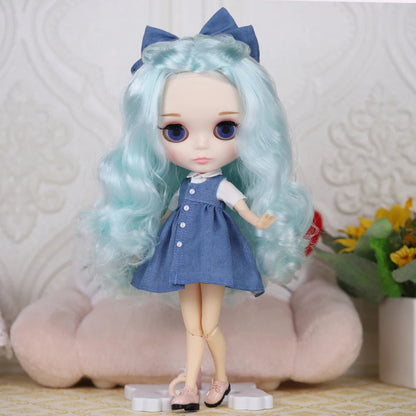 ICY DBS blyth doll 1/6 bjd toy joint body white skin shiny & matte face 30cm on sale special price toy gift anime doll Good Vibrations