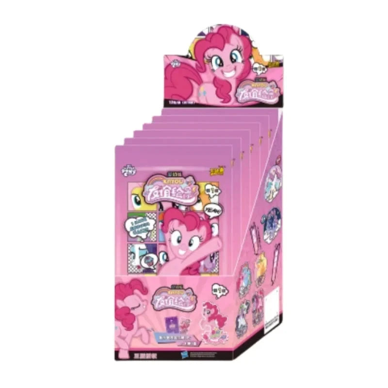 KAYOU Genuine New My Little Pony Friendship Eternal Star Bag 2 Rhythm Moon AR Gilded Decoration OR Collection Card Gift Good Vibrations