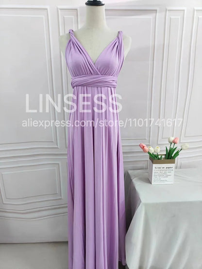 Multiway Maxi Dress Bridesmaid Dress Infinity Cocktail Dress Floor Length Bridesmaid Dress Maxi Dress for Bridesmaid Gifts Good Vibrations