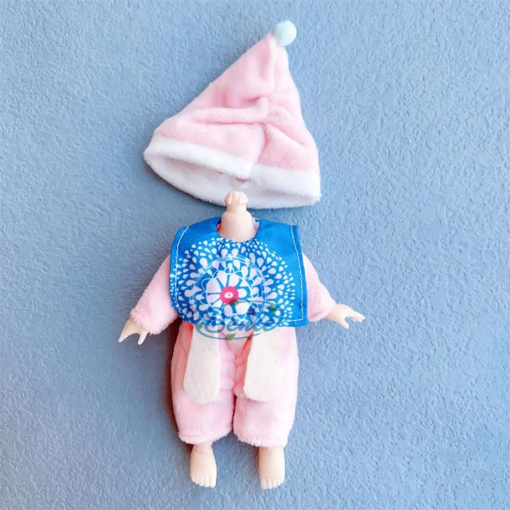 10 Styles Doll Clothes Dresses with Cartoon Hat Cute Fashion Skirts Plush Animals Mini Animal Doll Outfit Good Vibrations