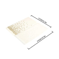 Plastic Disposable Tablecloth Rectangle Party Table Cover Gold Dot Waterproof Table Cloth for Wedding Birthday Party Decor Good Vibrations