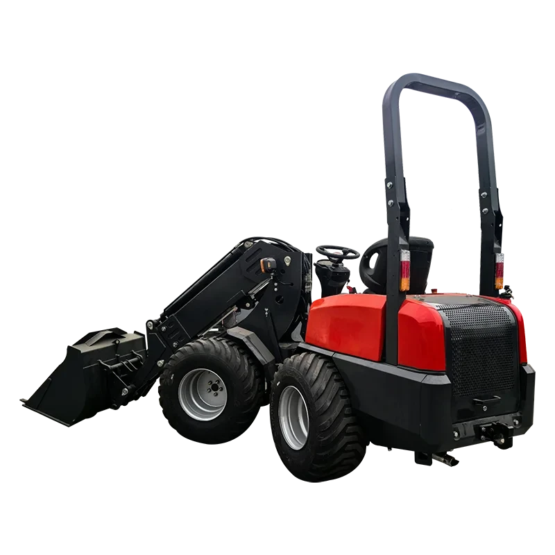 Mini Telescopic Front Wheel Loader Small Arm Earthmoving Machinery Factory Direct Customized Sales Good Vibrations