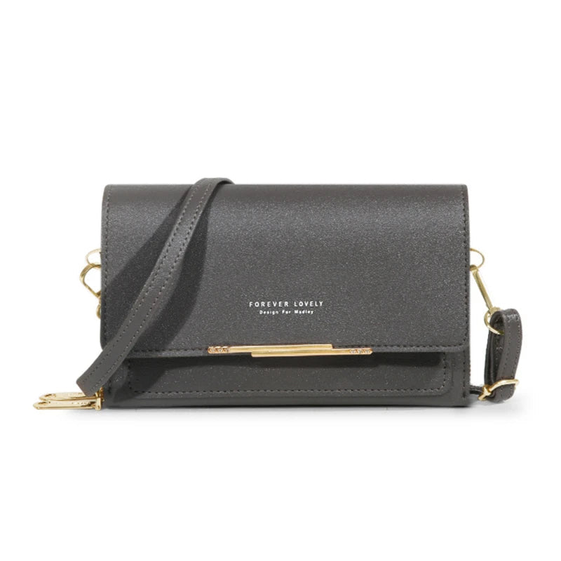 Women's Wallet Korean Handbag Multi Card Large Capacity Casual Shoulder Bag Mobile Phone Packet Fashion New Style Good Vibrations