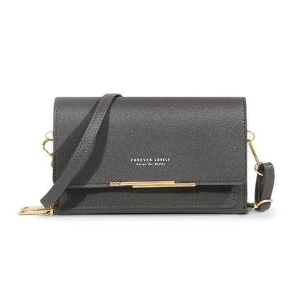 Women's Wallet Korean Handbag Multi Card Large Capacity Casual Shoulder Bag Mobile Phone Packet Fashion New Style Good Vibrations