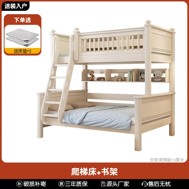 Comforter Wooden Kids Beds Boundary King Size Modern Style Bunk Children Beds Princess Bedroom Litera Infantil Kids Furniture Good Vibrations