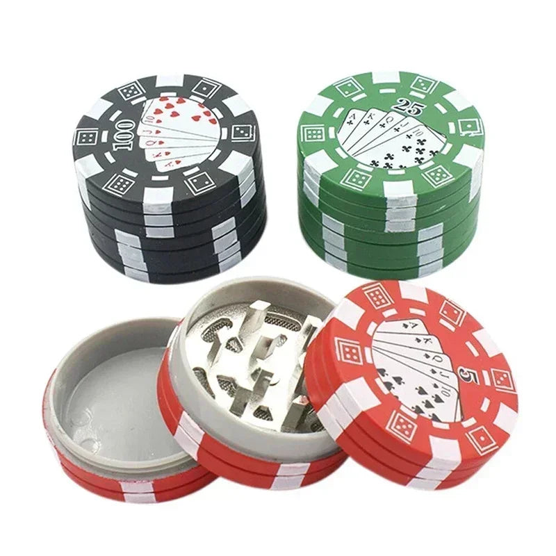 New 3-Layer Aluminum Alloy Herbal Herb Tobacco Grinders Cigarette Tobacco Grinder Cylinder Hand Crank Smoking Pipe Accessories Good Vibrations