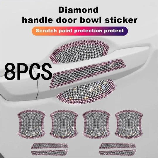 Automotive accessories embedded with pink diamonds, rhinestone interiors, essential car products - a variety of choices Good Vibrations Adult Super Store