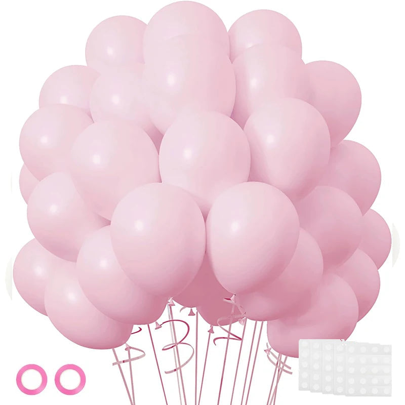 Pastel Purple Latex Party Balloons 120 Pack 12 Inch Round Helium Lavender Light Purple Lilac Balloons for Wedding Baby Shower Good Vibrations