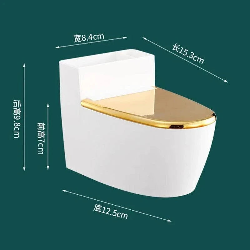 Creative Toilet Ashtray Home Bathroom Storage Cigarette Case with Lid Wall-mounted Plastic Ashtray Suitable for Home Office Use Good Vibrations Adult Super Store
