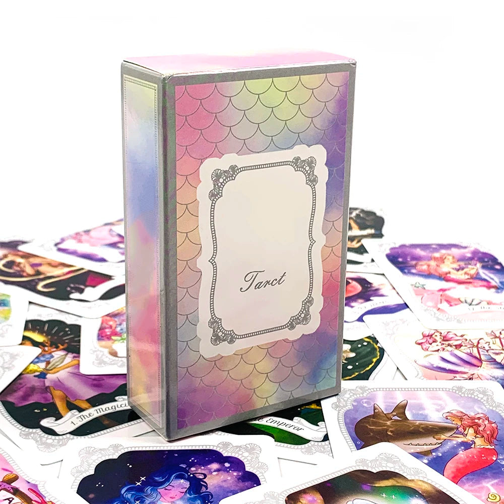 Tarot Cards A 78 Beautiful Tarot Cards For Divination Party Game Board Games,Ideal For Travel, Spiritual Practices & Gifts Good Vibrations