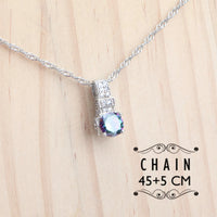 925 Sterling Silver Jewelry Sets For Women Wedding Jewelry Ladies Purple Zircon Earrings Bracelets Set Rings Pendant Necklace Good Vibrations Adult Super Store