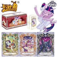 KAYOU Genuine New My Little Pony Friendship Eternal Star Bag 2 Rhythm Moon AR Gilded Decoration OR Collection Card Gift Good Vibrations