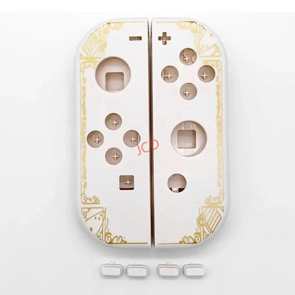 Cartoon pattern Front Back with Middle Frame Shell Housing Case Plastic Cover For Nintend Switch NS NXJoy-Con JoyCon Controller Good Vibrations