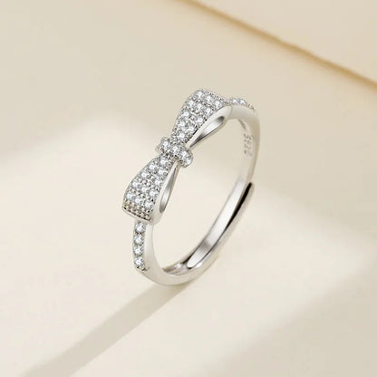 925 Sterling Silver Ring Hot AAA Zircon adjustable Size Engagement Rings For Women Wedding Ring Party Fashion Nice Jewelry Gift Good Vibrations