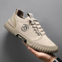 2025 Fashion Driving Walking Tennis Shoes for Male Men Casual Shoes Breathable Black Sneakers Skate Flats Comfortable Casual Good Vibrations