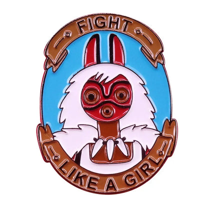 Halloween Horror Doll Brooch Anime Trend Bag Accessories Pin Personalized Metal Denim Hat Badge Collar Jewelry Boutique Gifts Good Vibrations