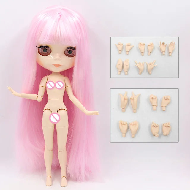 ICY DBS blyth doll 1/6 bjd toy joint body white skin shiny & matte face 30cm on sale special price toy gift anime doll Good Vibrations