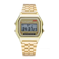Women Men Watch Vintage LED Digital Sports Watches for Women Electronic Digital Wristwatches Gift Reloj Mujer Relogio Feminino Good Vibrations