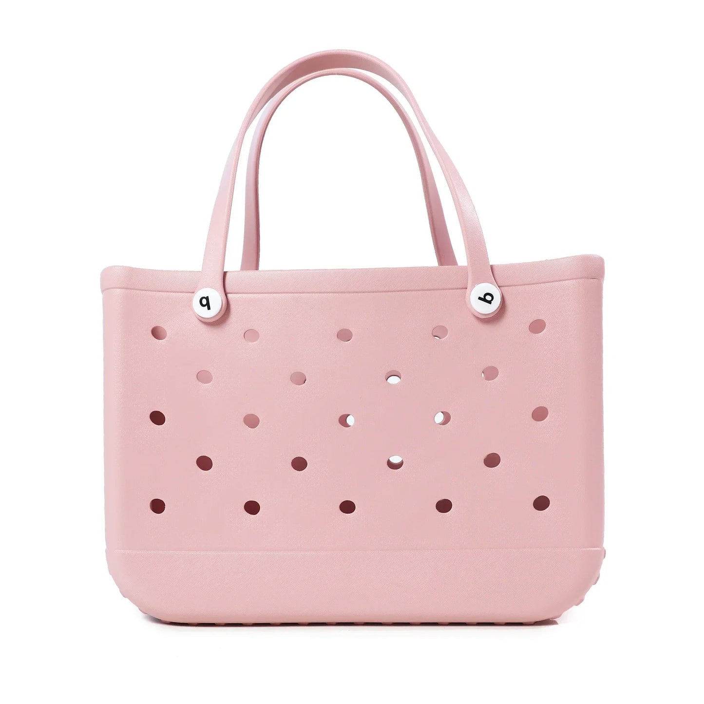 XL Extra Large Beach Bag EVA Rubber Waterproof Beach Travel Picnic Storage Basket Women Shopping Handbag Sac Jelly Tote Bag Good Vibrations