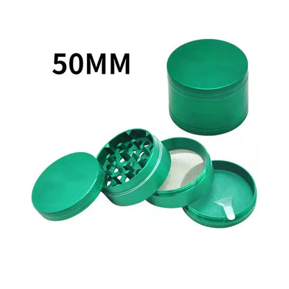 WE PUFF 4 Layers Cute Tobacco Grinder Zinc Alloy Herb Crusher Three Specifications 40/50/63mm Grinders for Smoking Accessories GOOD Vibrations Adult Super Store