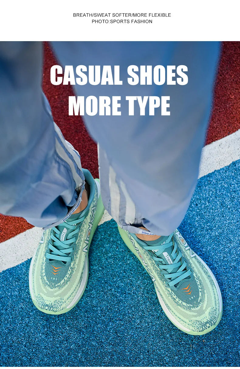 Men Women High Quality Light Running Shoes Cushion Training Shoes Lightweight Wear-Resistant Sneakers Good Vibrations
