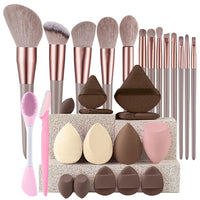 Makeup Brushes 8-29Pcs Makeup Kit Professional Women Cosmetic Soft Powder Brush Eyeshadow Foundation Full Set Travel Beauty Tool Good Vibrations