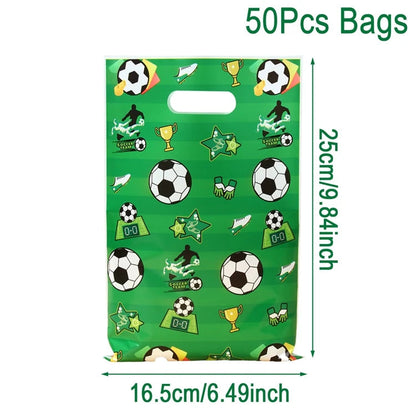 Football Party Disposable Tableware Boys Kids 1st Birthday Party Decorations Sports Soccer Theme Birthday Party Supplies Decor Good Vibrations