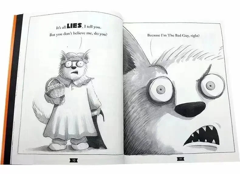 Original English Version I Am The Bad Guys The Bad Guys: The Dangdang Comic Books for Children  Books for Kids Good Vibrations