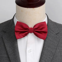 Men Bowtie Set 3pcs Plaids Classic Fashion Wedding Party Formal Cufflinks Bow Tie Handkerchief Cuff Links Lots Three Piece Set Good Vibrations