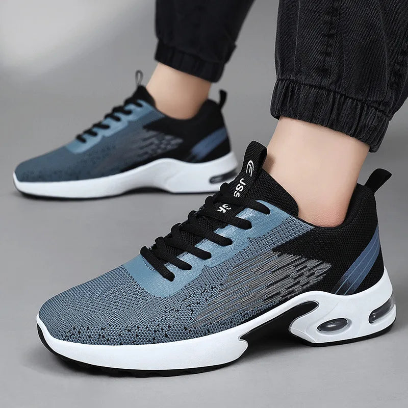 Men's sneakers Mens Breathable Knit Sneakers Soft Sole Comfort  Shoes for Sports 2025 Free shiping shoes Good Vibrations