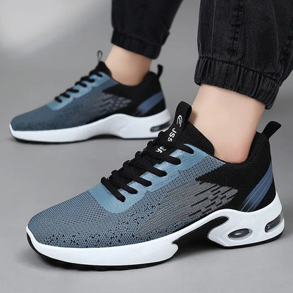 Men's sneakers Mens Breathable Knit Sneakers Soft Sole Comfort  Shoes for Sports 2025 Free shiping shoes Good Vibrations