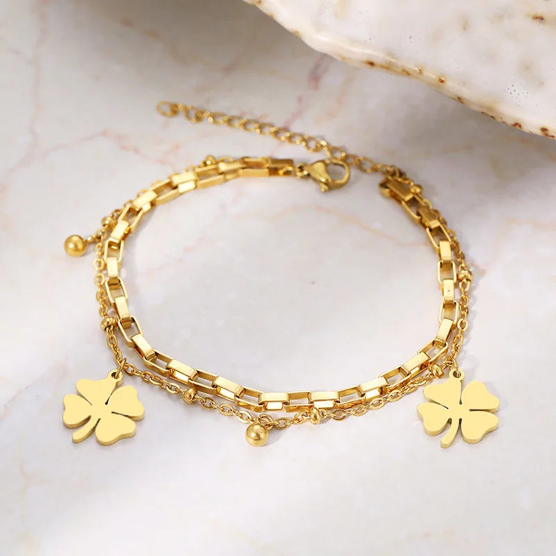 A versatile women's design bracelet, a simple and casual high-end accessory Good Vibrations