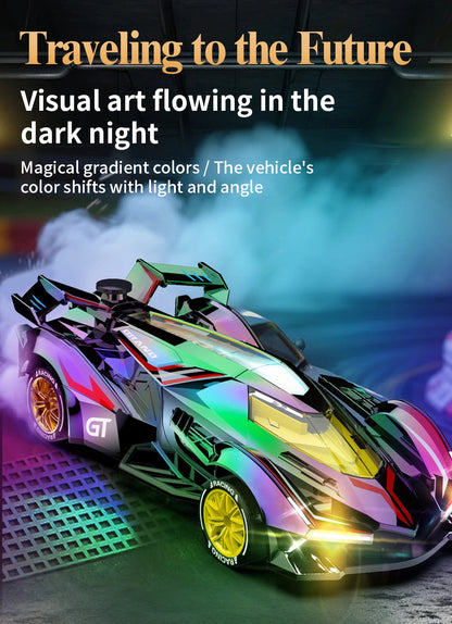 Rc Car 4Ch High-Speed Remote Control Drift Racing Car Electric Sportscar Toy Vehicle Model Toys for Boys Kids Birthday Gift Good Vibrations