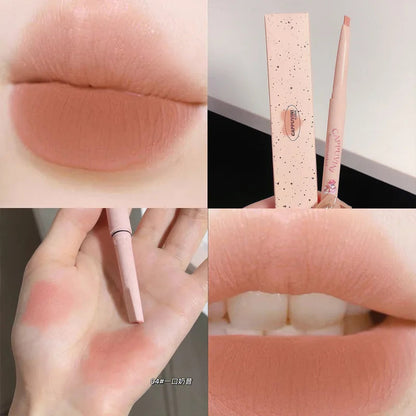 Nude Lip Liner Pencil Matte Waterproof Long Lasting 3D Lips Plump Lipstick Natural Outline Lip Contour Line Makeup Lipliner Pen Good Vibrations