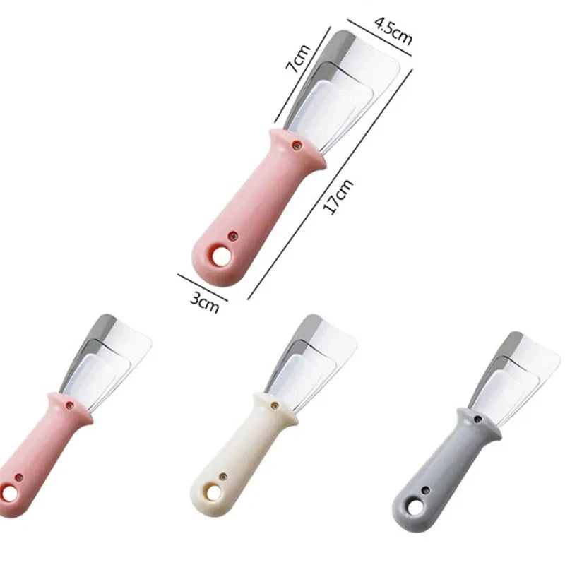 Kitchen Clean Gadget Portable Useful Fridge Accessories 1PC Defrosting Shovel Stainless Steel Freezer Ice Scraper Deicing Tool Good Vibrations
