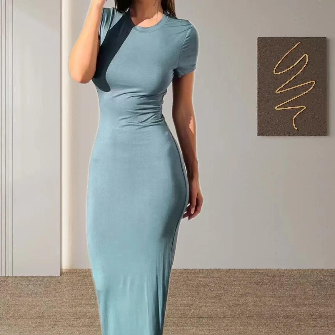 Women's Dress Female Clothing Sexy Outfits Prom Dresses for Woman Elegant Party Dresses Casual Evening Long Clothes Summer Good Vibrations
