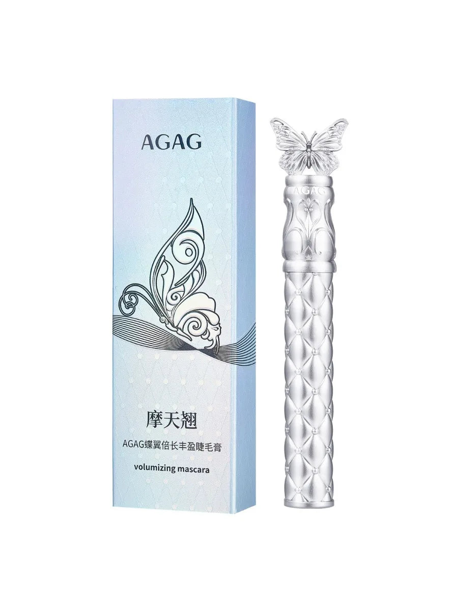 AGAG High Washable Mascara Makeup,Volumizing,Lengthening,Defining,Curling Waterproof Mascara Carbon Black Good Vibrations