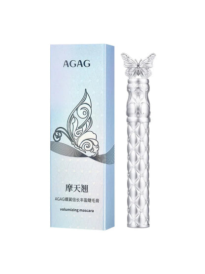 AGAG High Washable Mascara Makeup,Volumizing,Lengthening,Defining,Curling Waterproof Mascara Carbon Black Good Vibrations