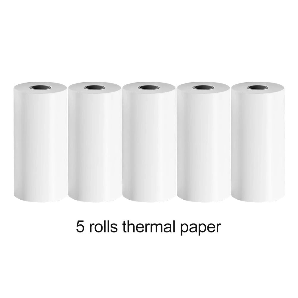 Kids Camera Instant Print 32G Digital Camera For Children Color Pens Thermal Printing Paper Boys Girls Christmas Gifts Toys Good Vibrations