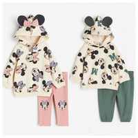 1-6age Kids Long Sleeve Tracksuits Baby Girls Casual Loose Sweatshirt+pants 2 Piece Set Toddler Loose Trendy Outfit Home Wear Good Vibrations