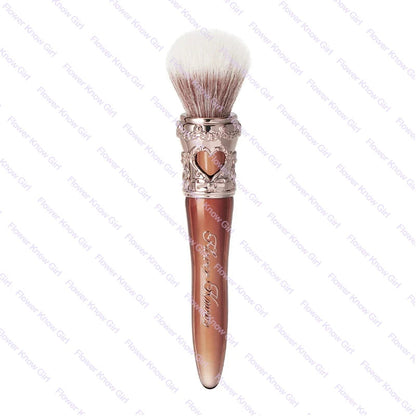 Flower Knows The Sweetie Bear Rounded Blush Brush  Loose Powder makeup Brushes Good Vibrations
