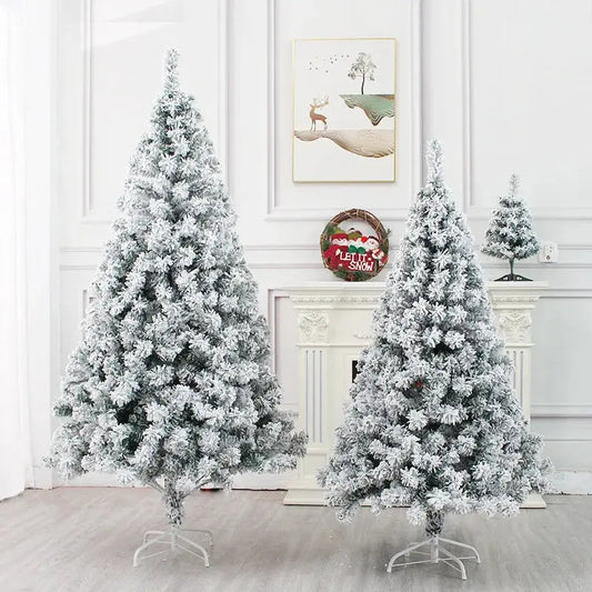 Christmas Tree PVC Artificial Snow Christmas Tree Cedar Christmas Tree Mall Window Decoration Tree Christmas Decoration Supplies Good Vibrations