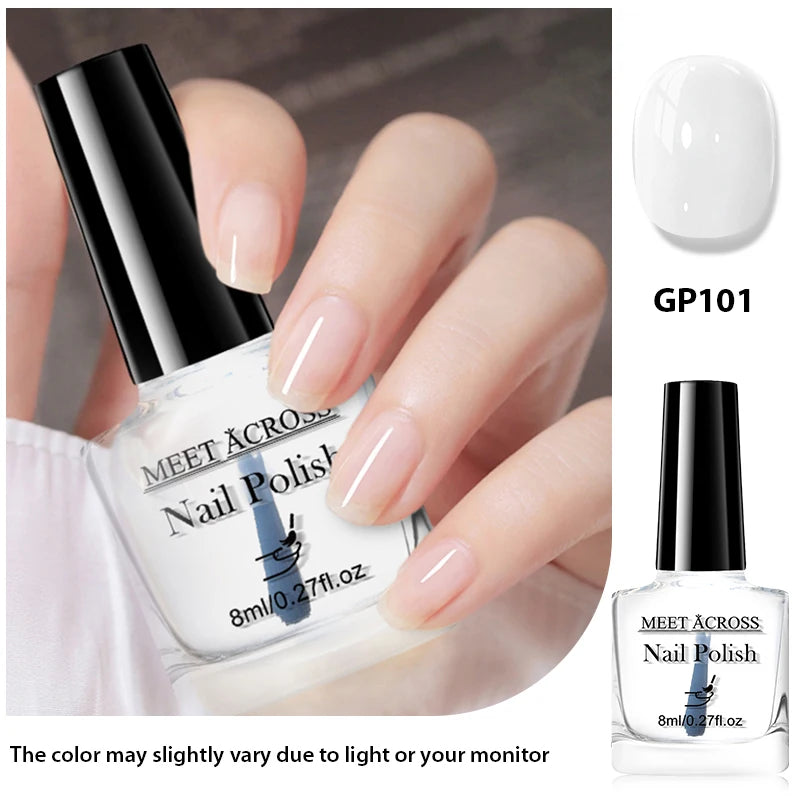 8ml Peel Off Water-Based Nail Polish Red Nails Fast Drying Long-Lasting Nail Art Polish DIY Design No Need Lamp Cure Manicure Good Vibrations