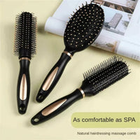 Professional Salon Straight Smooth Paddle Hair Brush Large Hairdressing All Hair Type Hairbrush Styling Comb for Women Men Good Vibrations