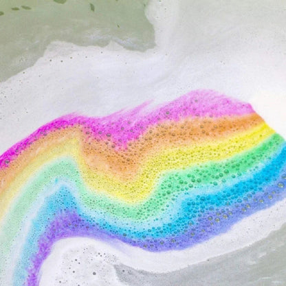 Natural Skin Care Cloud Rainbow Bath Salt Exfoliating Moisturizing Bubble Bath Bombs Ball Good Vibrations