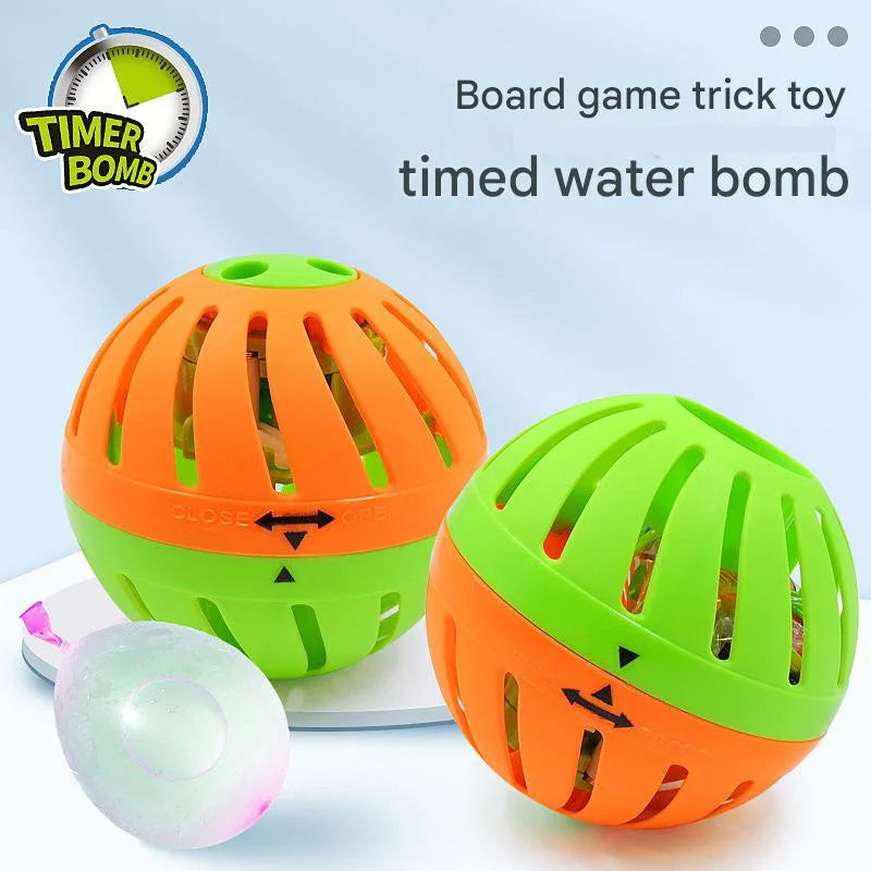 Slow Soak Timer Water Bombs 30 Pack Soft Splash Balloons for Kids Pool Party Outdoor Water Games Good Vibrations